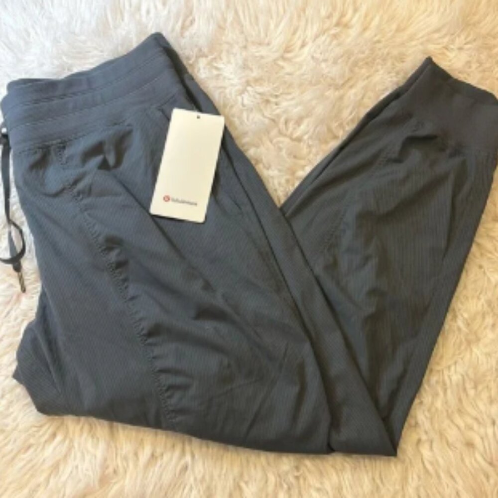 Lululemon Dance Studio Mid Rise Jogger, Oil Grey, Size 12